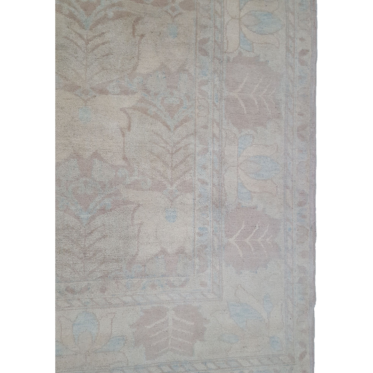 Pacific Ziegler 39648 Beige Lt.Brown Transitional Hand Knotted Rug