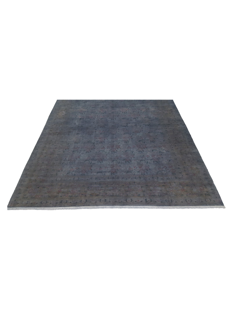 Pacific Classic 39682 Grey Grey Transitional Hand Knotted Rug