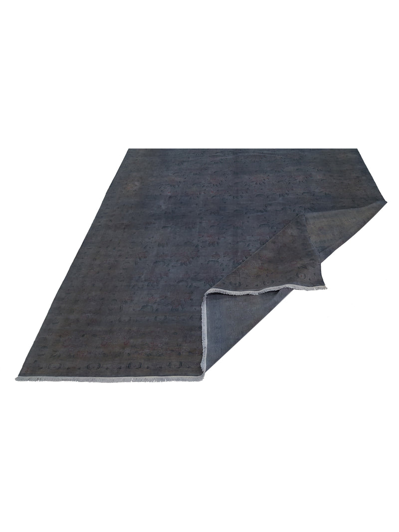 Pacific Classic 39682 Grey Grey Transitional Hand Knotted Rug