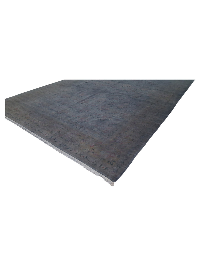 Pacific Classic 39682 Grey Grey Transitional Hand Knotted Rug