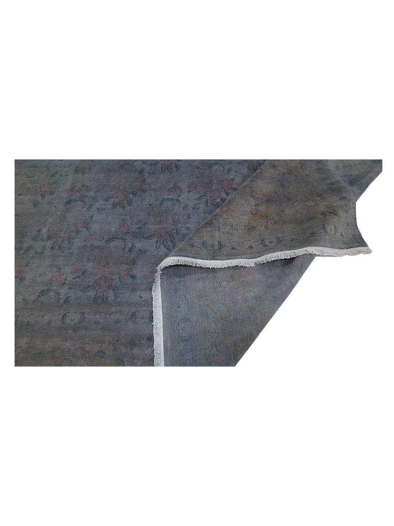 Pacific Classic 39682 Grey Grey Transitional Hand Knotted Rug