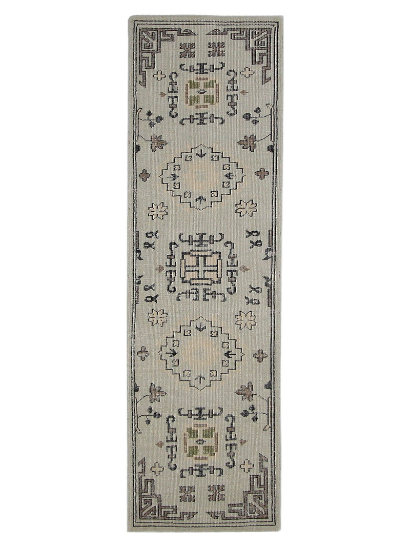 Pacific Vintage Khotan  Beige Grey Vintage