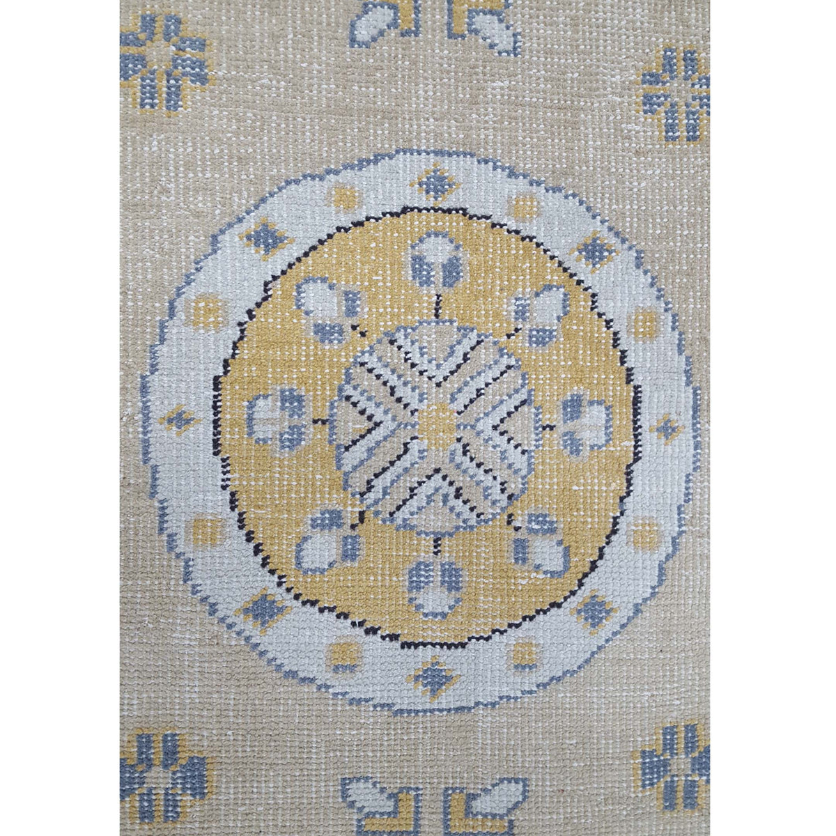 Pacific Vintage Khotan VKHG1 Beige Gold Vintage Hand Knotted Rug