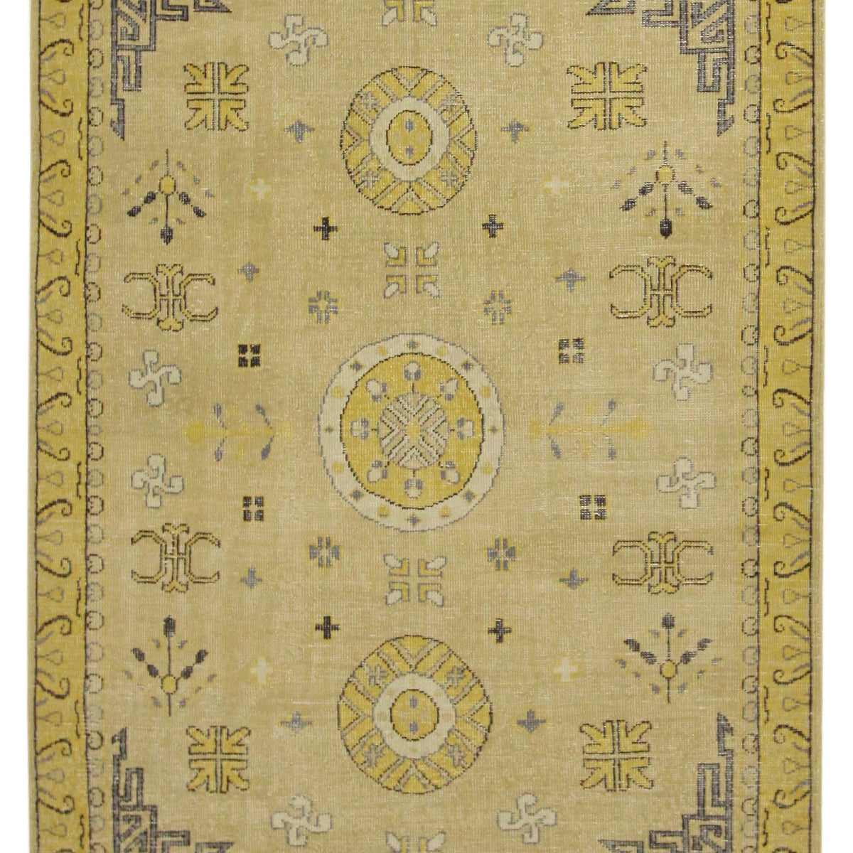 Pacific Vintage Khotan  Beige Gold Vintage