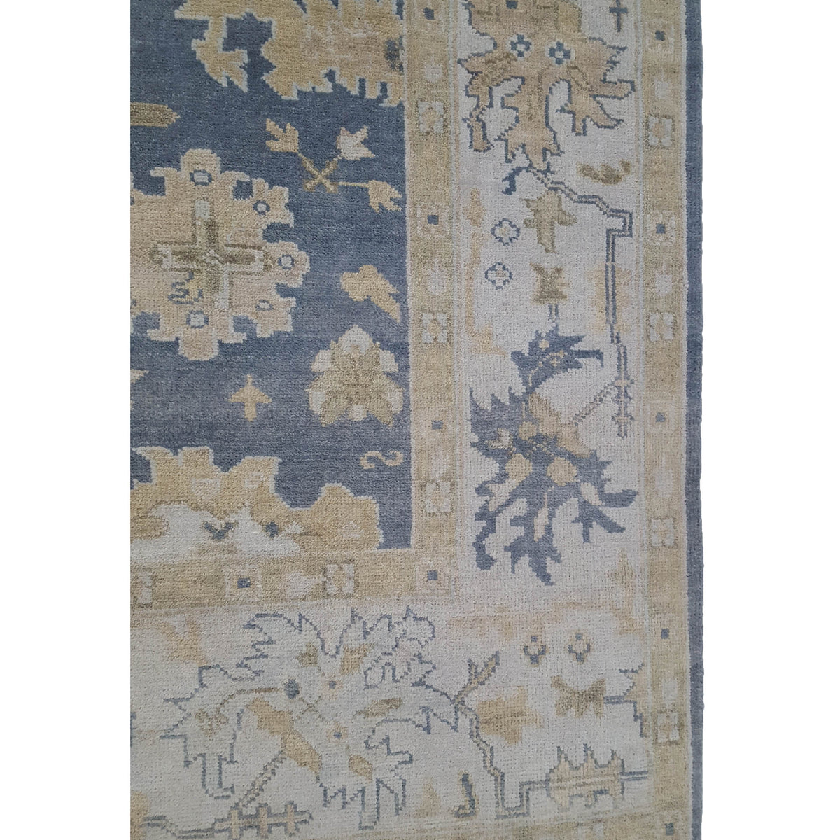 Pacific Marco 39772 Grey Beige Transitional Hand Knotted Rug