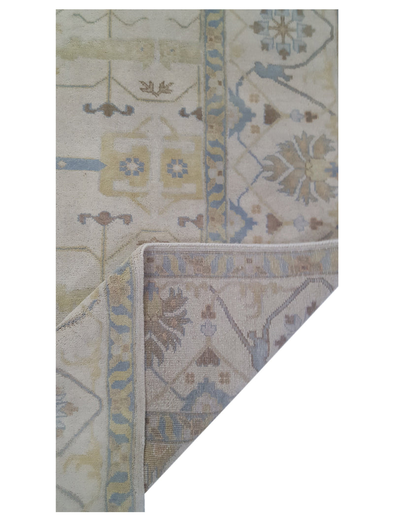 Pacific Marco 39777 Beige Beige Transitional Hand Knotted Rug