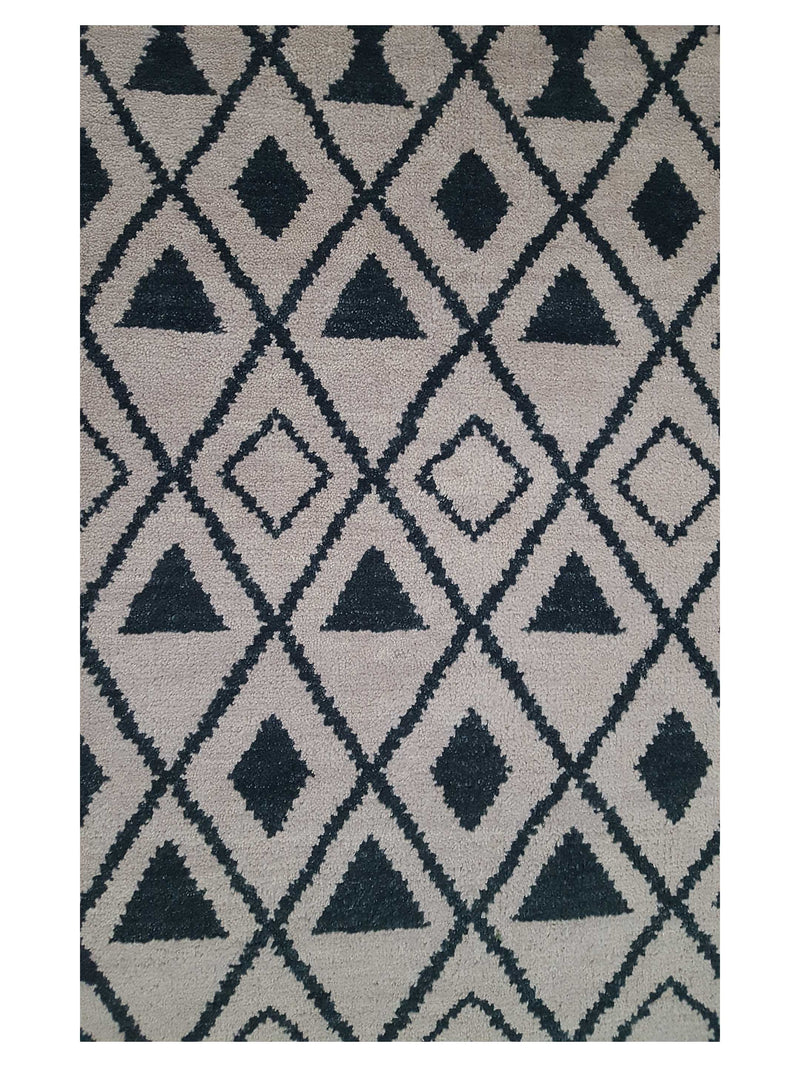 Pacific Moroccan I 39782 Camel Black Transitional Hand Knotted Rug