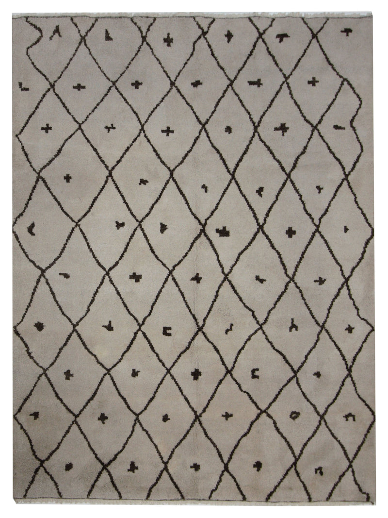 Pacific Moroccan I  Beige Brown Transitional