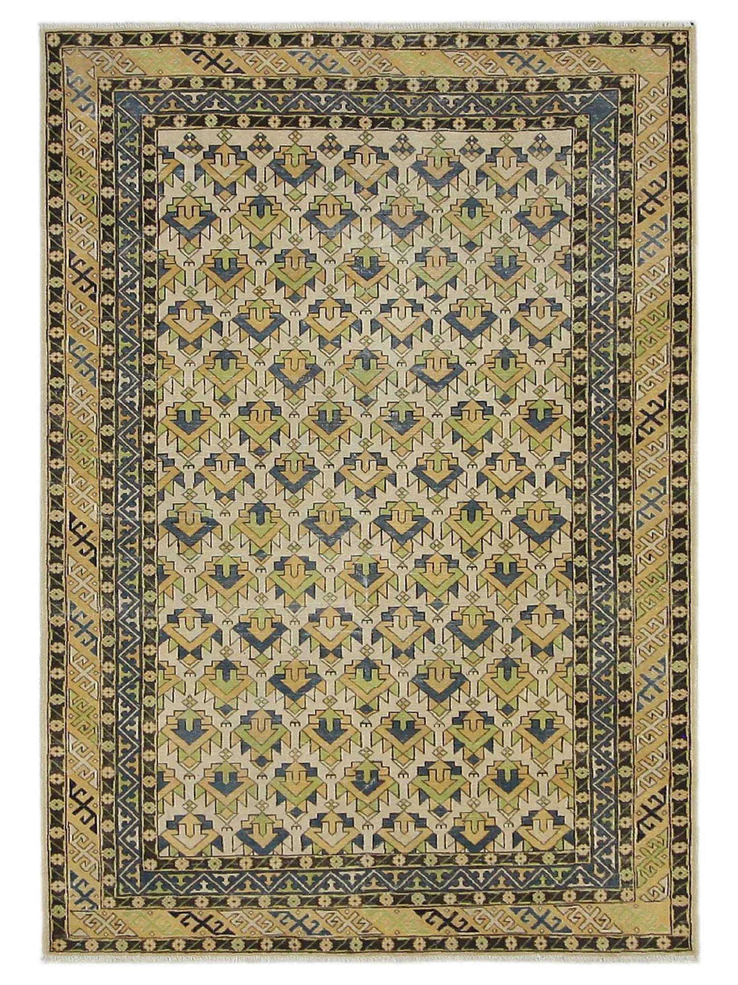 Pacific Caucasian  Ivory Yellow Traditional