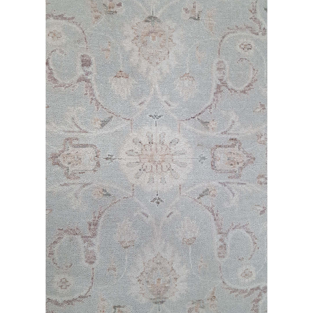 Pacific Ziegler 39797 Lt.Green Ivory Transitional Hand Knotted Rug
