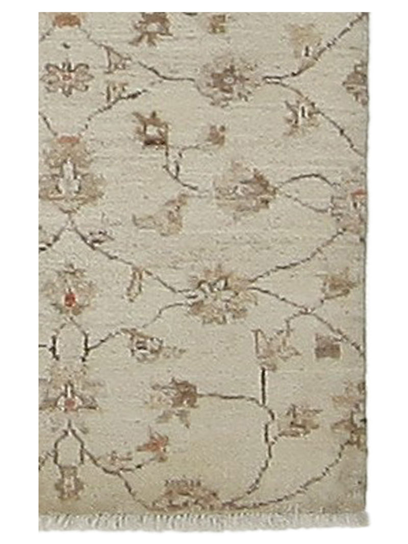 Pacific Ziegler 39817 Ivory Ivory Transitional Hand Knotted Rug