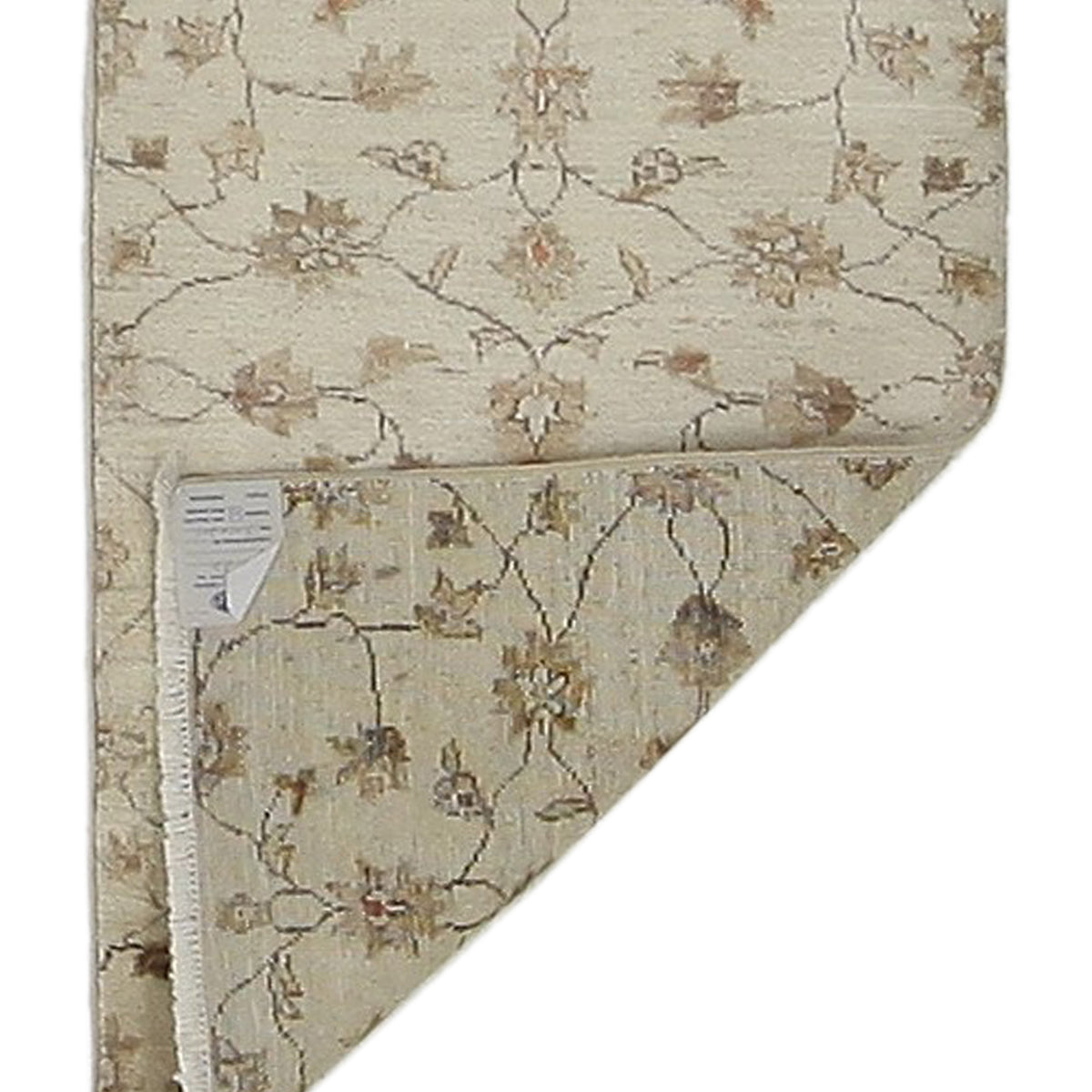 Pacific Ziegler 39817 Ivory Ivory Transitional Hand Knotted Rug