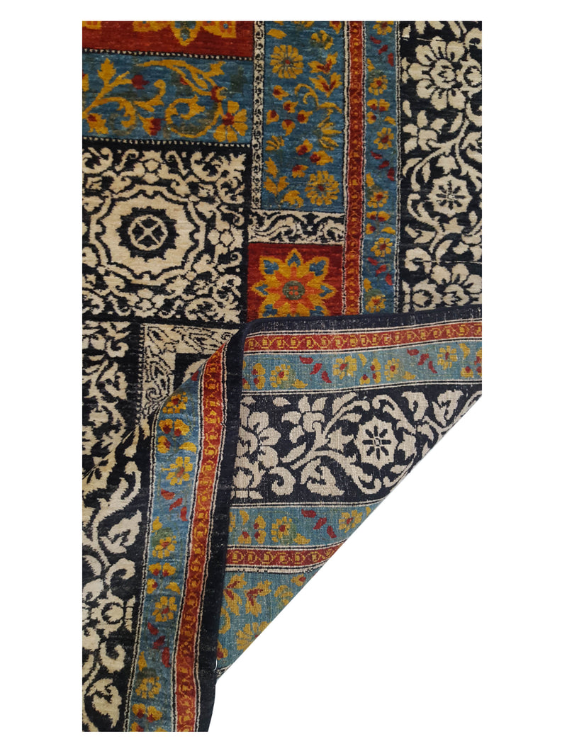 Pacific Maharaja 39826 Black Multi Traditional Hand Knotted Rug