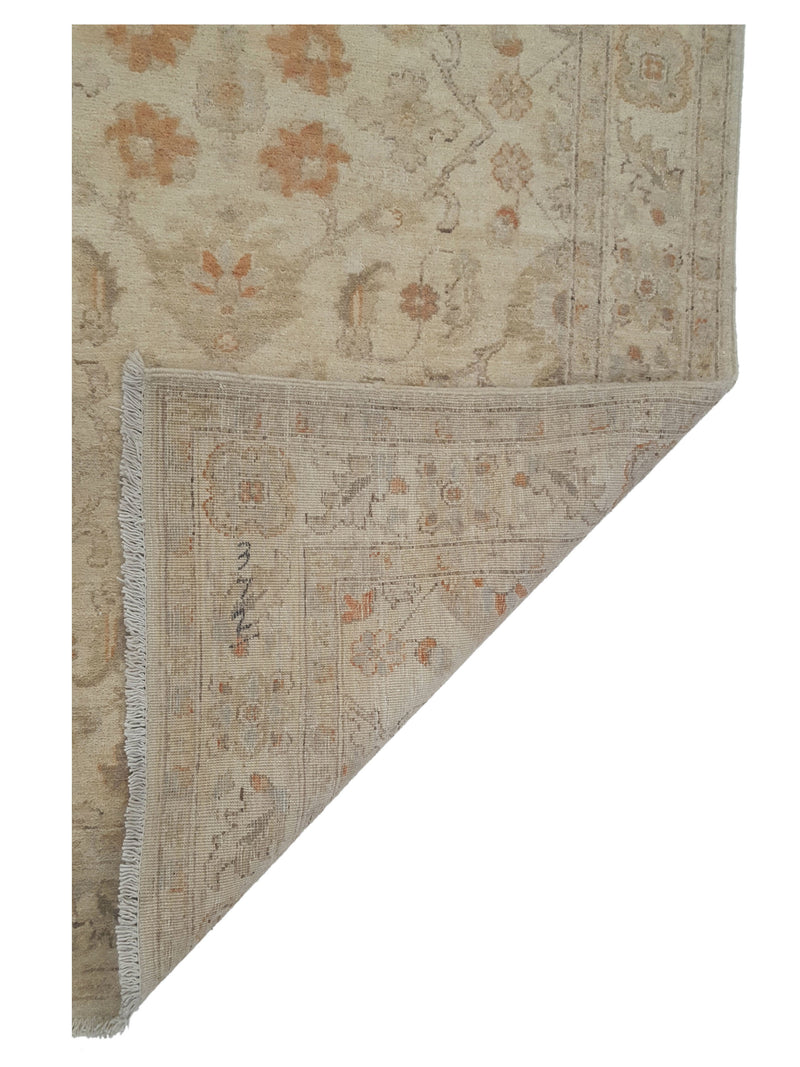 Pacific Ziegler 39827 Ivory Ivory Transitional Hand Knotted Rug