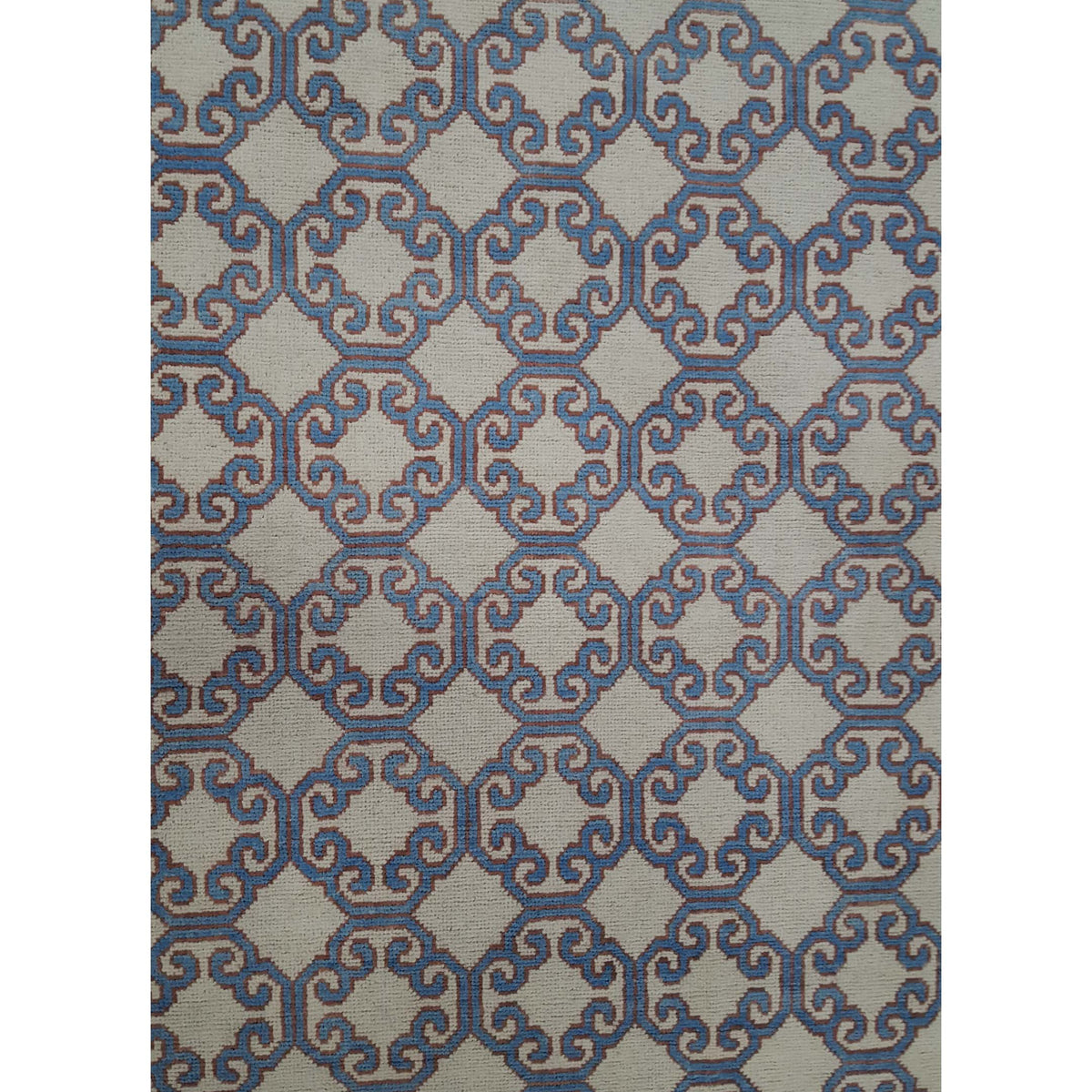 Pacific Khotan 39841 Ivory Peach Transitional Hand Knotted Rug