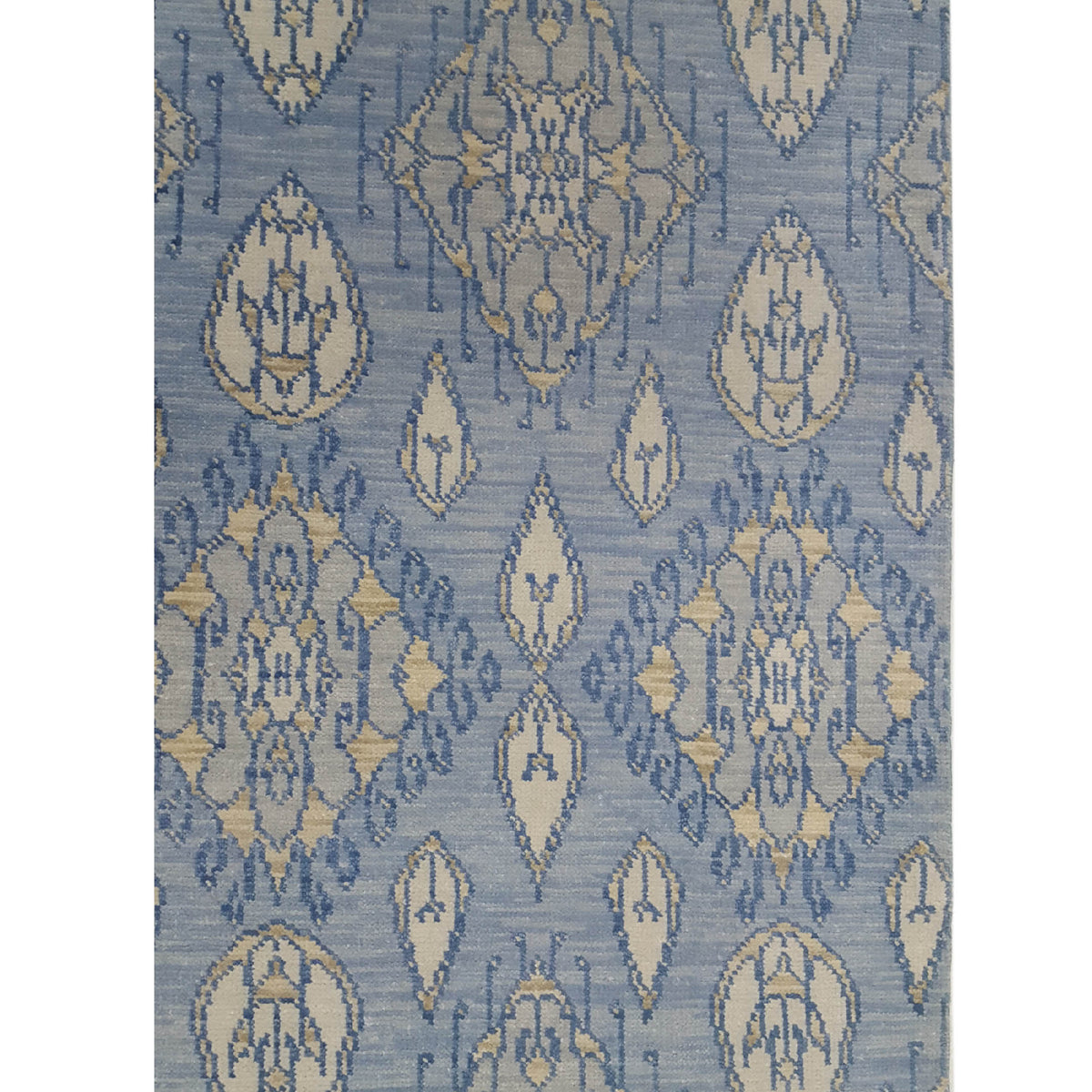 Pacific Arts and Crafts 39892 Lt.Grey Blue Transitional Hand Knotted Rug