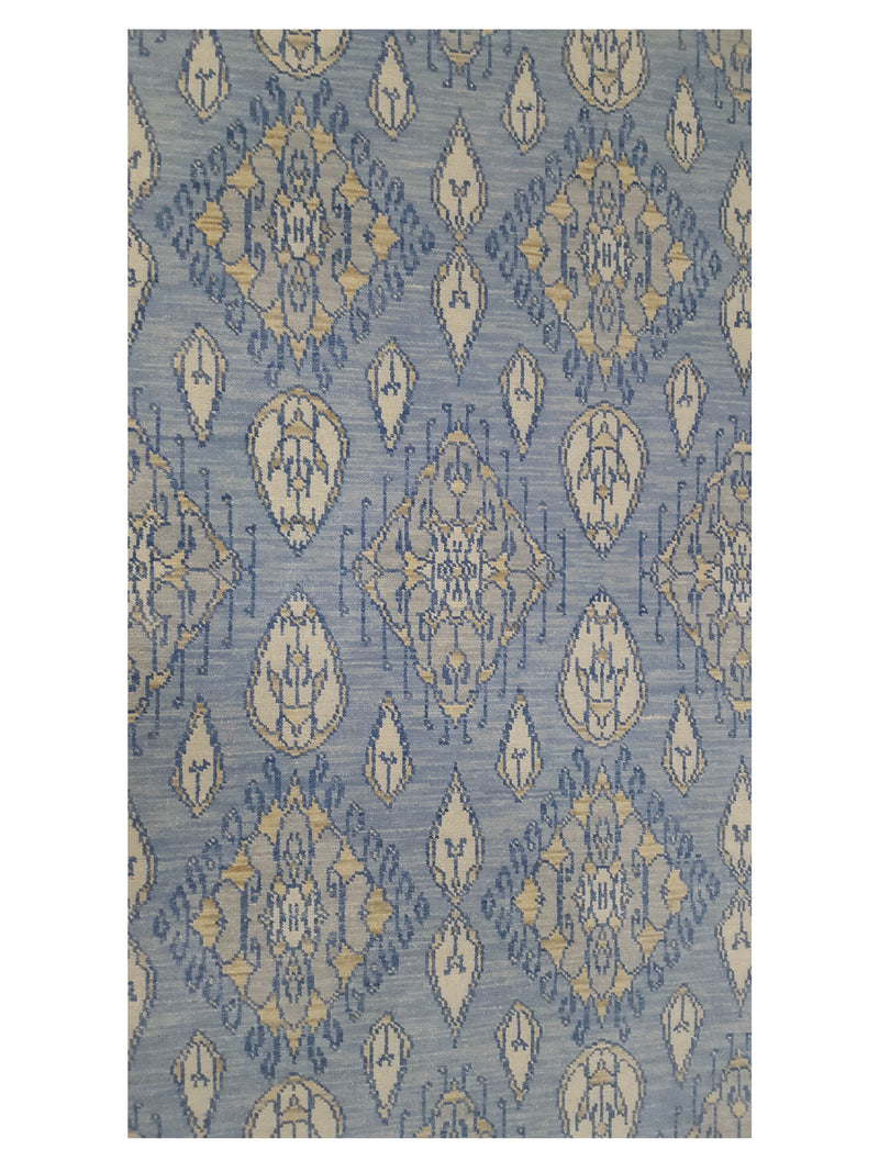 Pacific Arts and Crafts 39892 Lt.Grey Blue Transitional Hand Knotted Rug