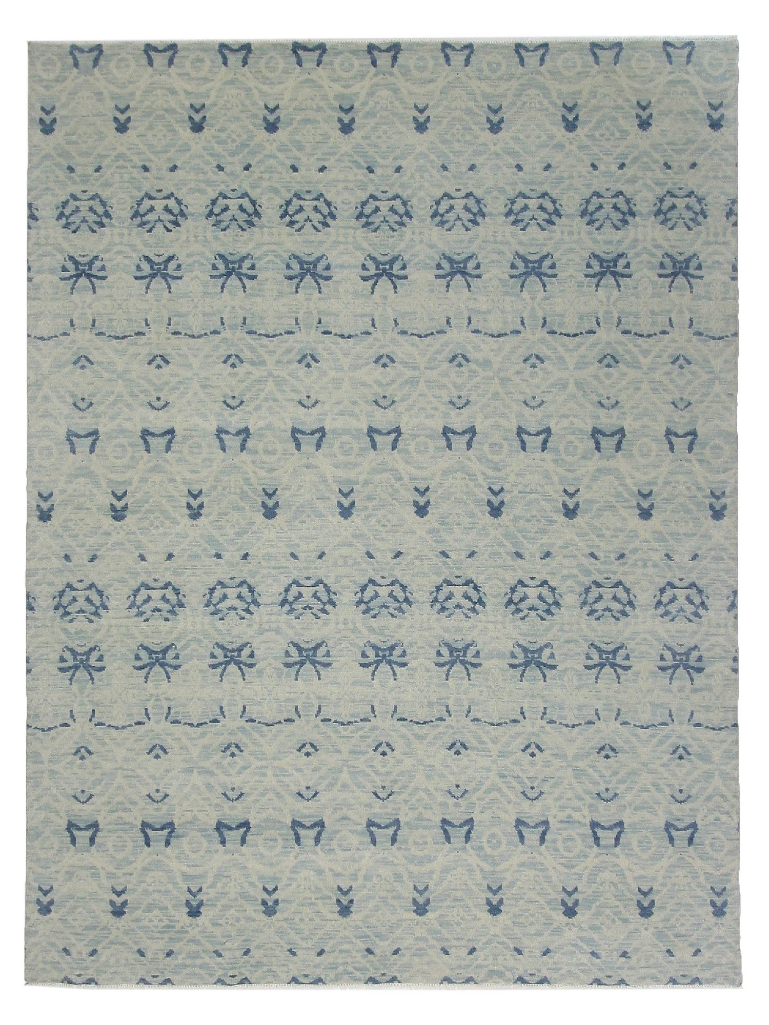 Pacific Arts and Crafts  Blue Ivory Transitional