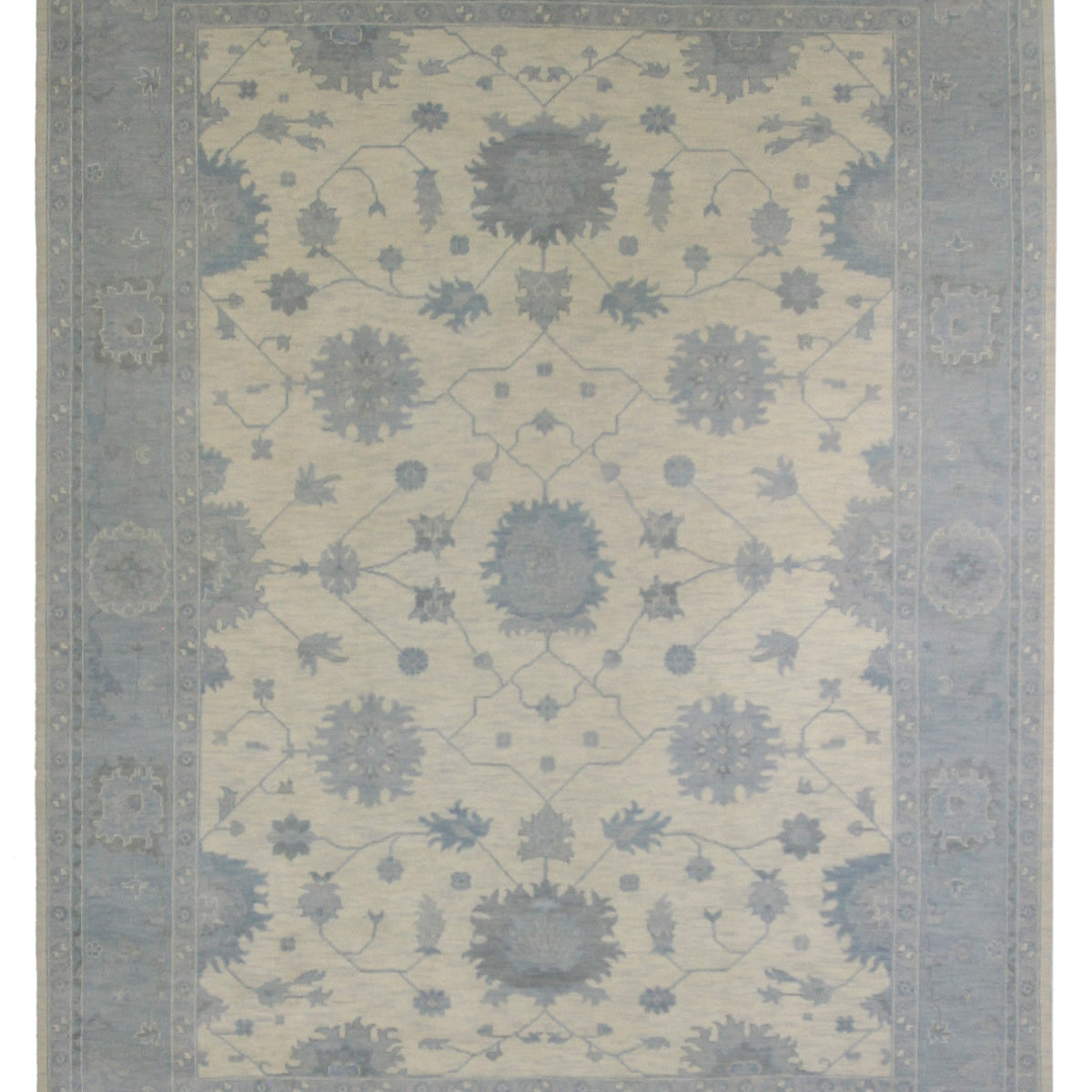 Pacific Angora  Ivory Lt.Grey Traditional