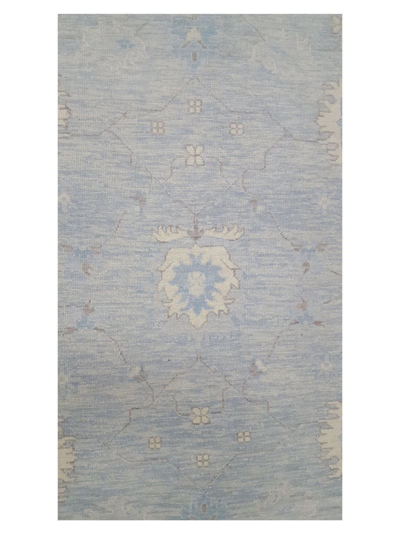 Pacific Angora 39913 Lt.Grey Ivory Traditional Hand Knotted Rug