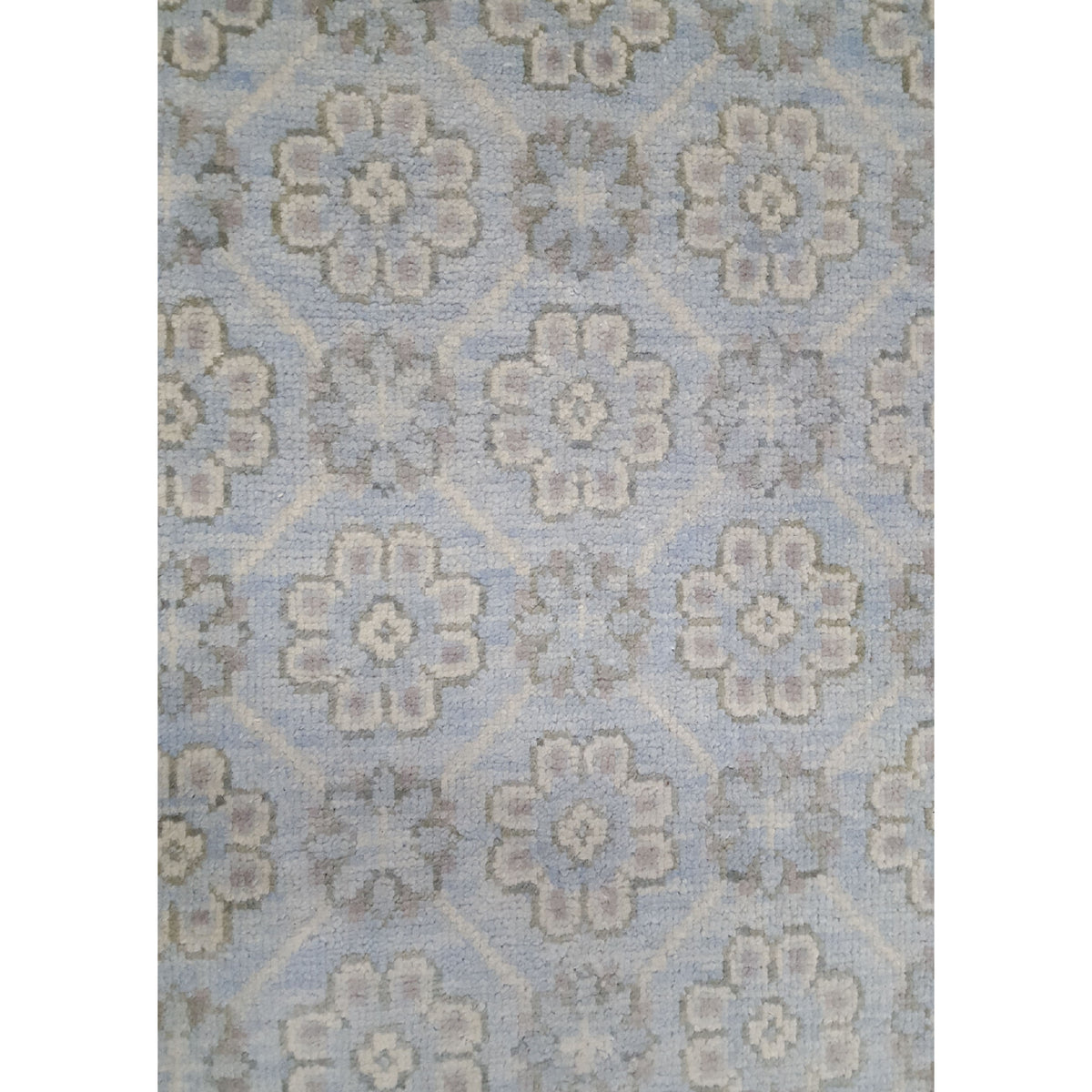 Pacific Khotan-In 39918 Lt.Blue Lt.Blue Transitional Hand Knotted Rug