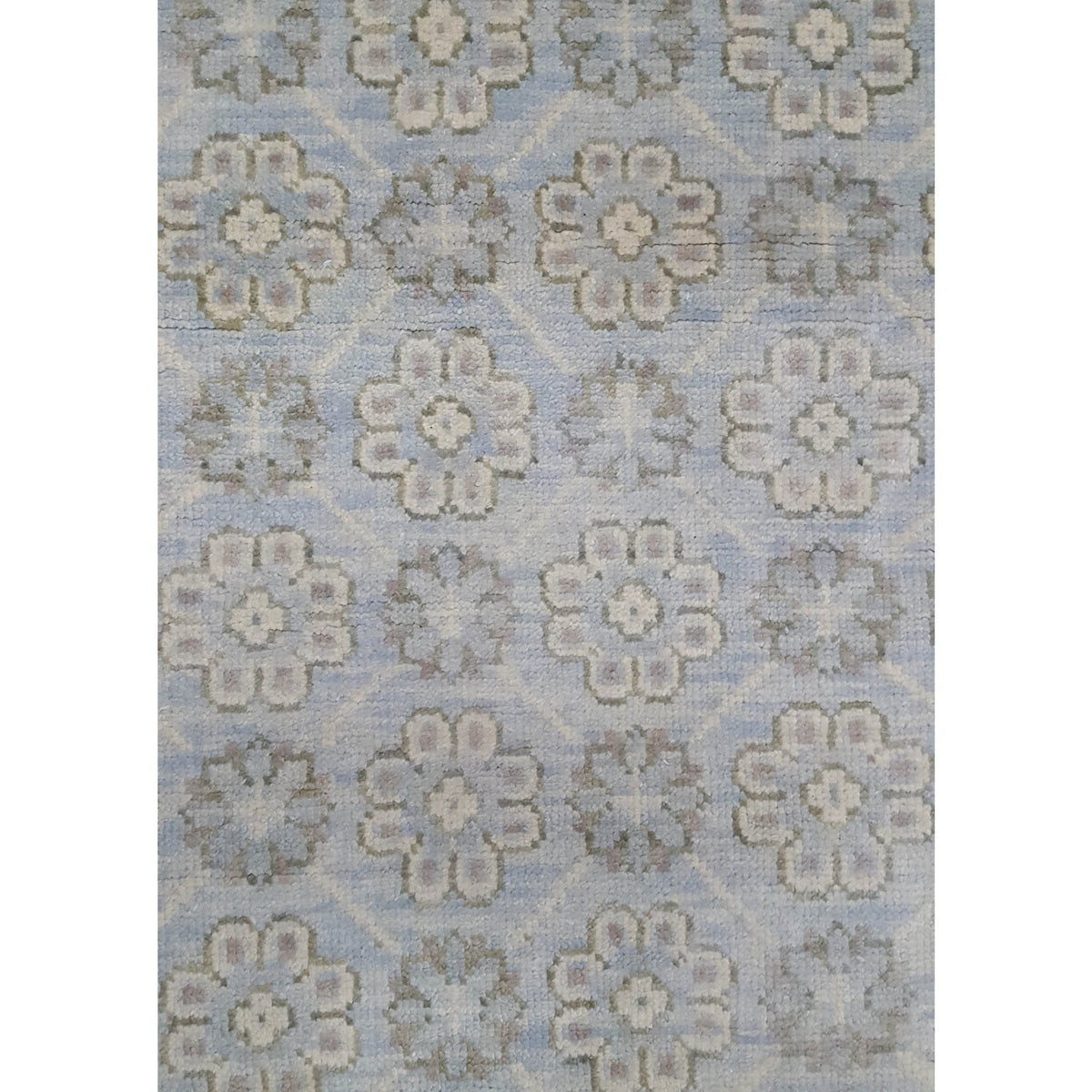 Pacific Khotan-In 39920 Lt.Blue Grey Transitional Hand Knotted Rug