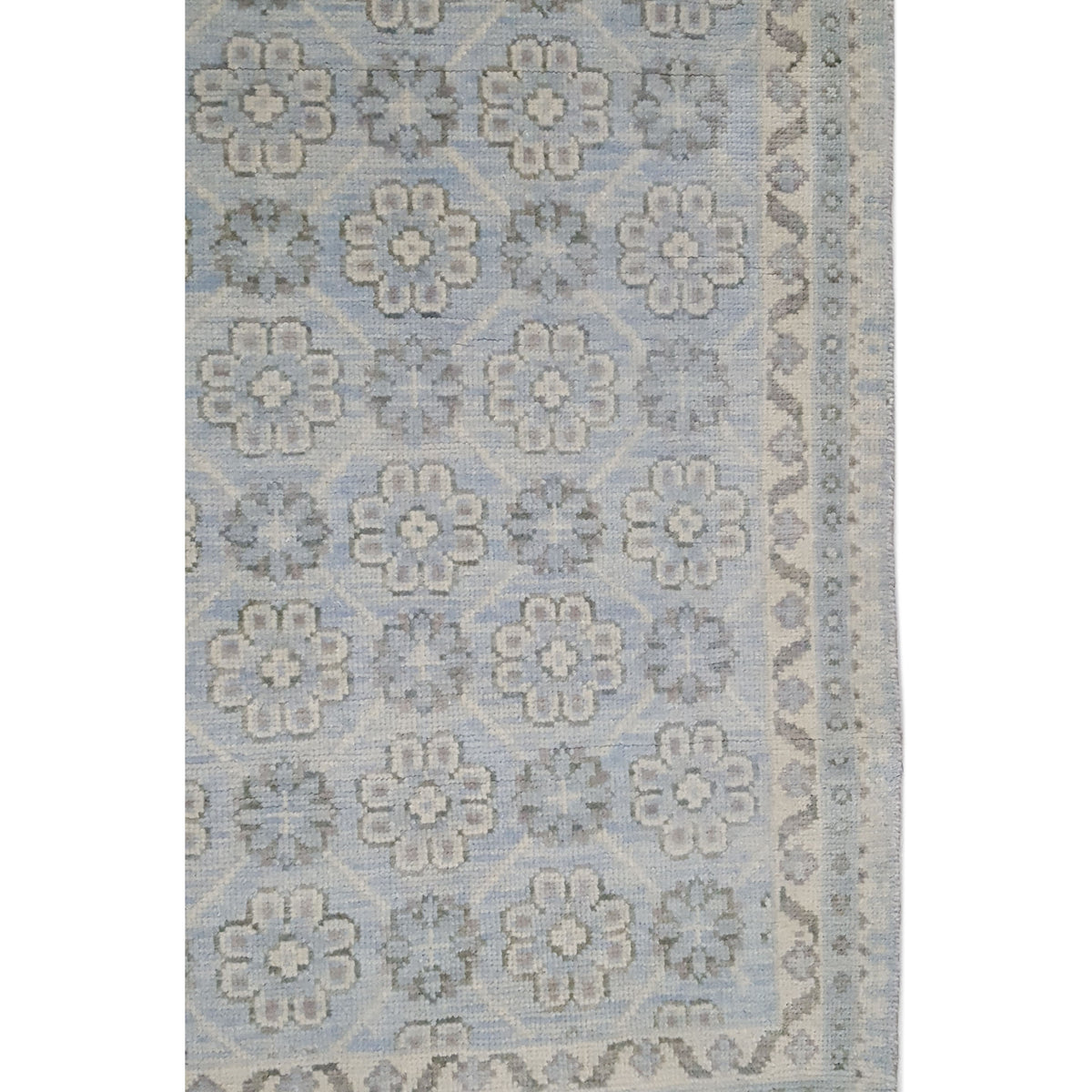 Pacific Khotan-In 39920 Lt.Blue Grey Transitional Hand Knotted Rug