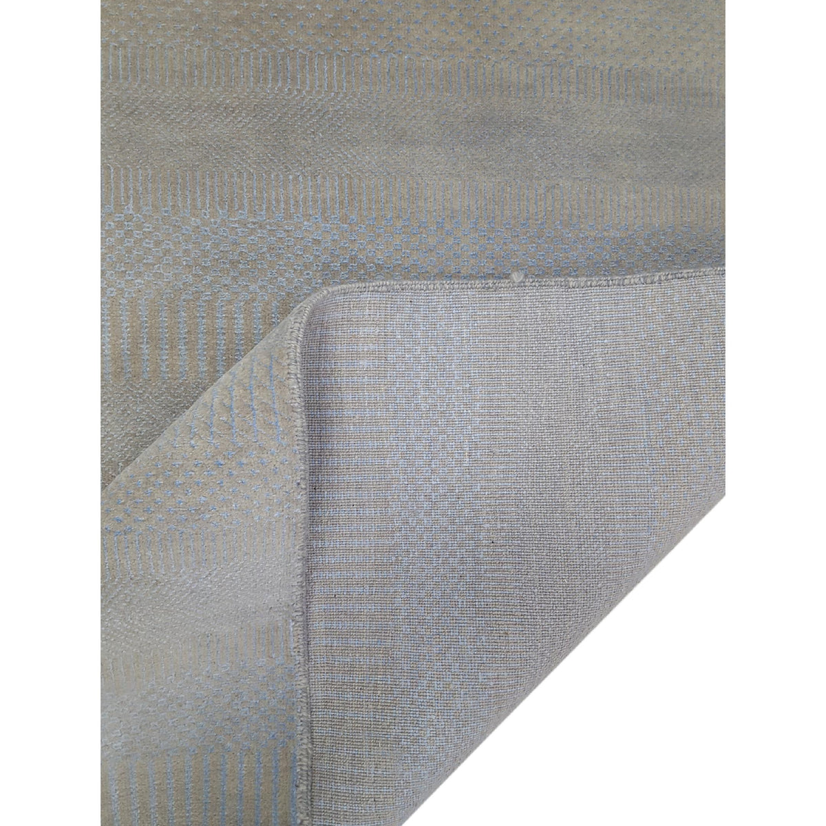 Pacific Touch 39929 Blue Grey Modern Hand Knotted Rug