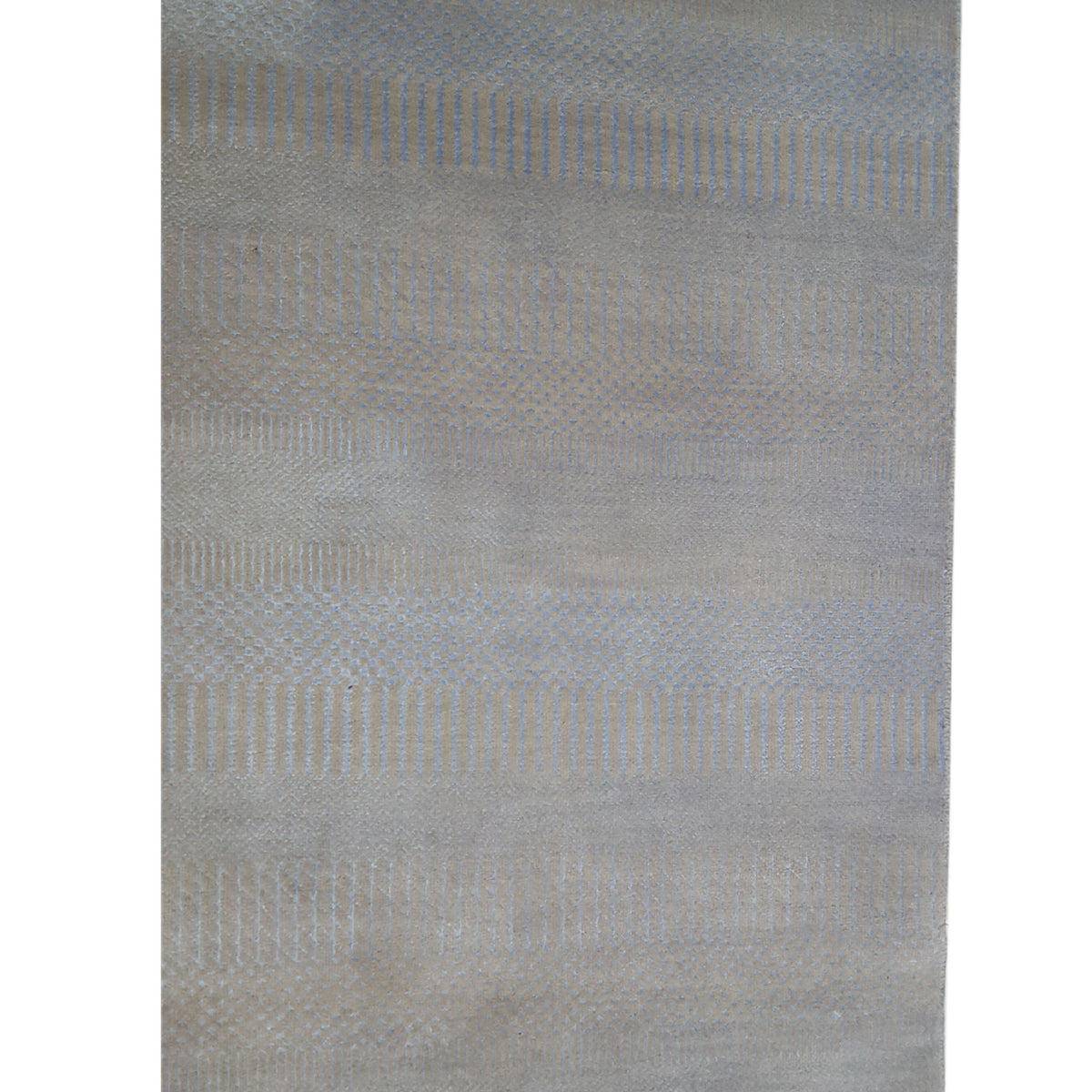 Pacific Touch 39929 Blue Grey Modern Hand Knotted Rug