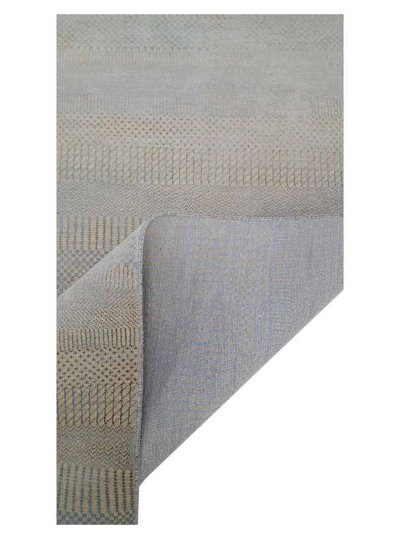 Pacific Touch 39931 Blue Beige Modern Hand Knotted Rug
