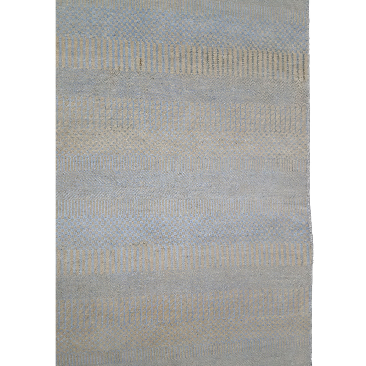 Pacific Touch 39931 Blue Beige Modern Hand Knotted Rug