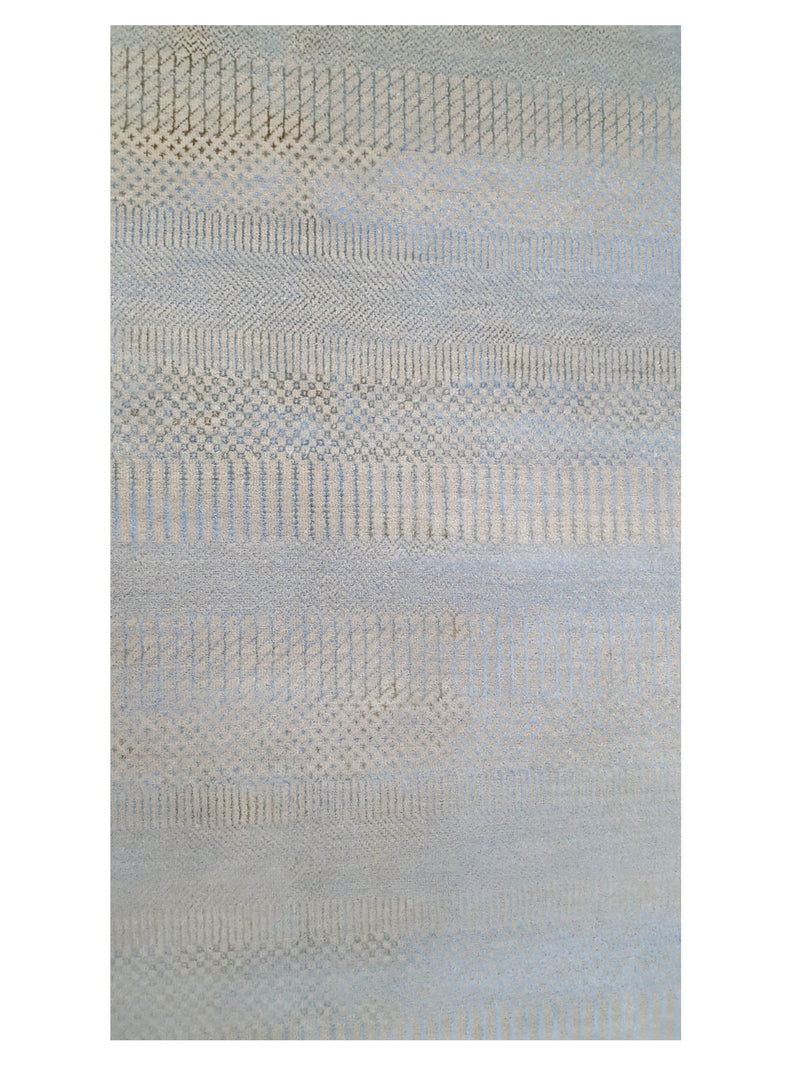 Pacific Touch 39931 Blue Beige Modern Hand Knotted Rug