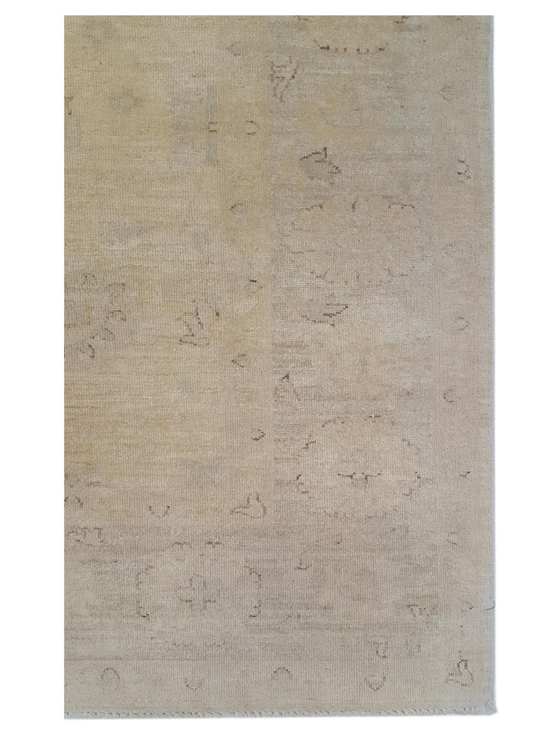 Pacific Ziegler 39962 Ivory Ivory Transitional Hand Knotted Rug