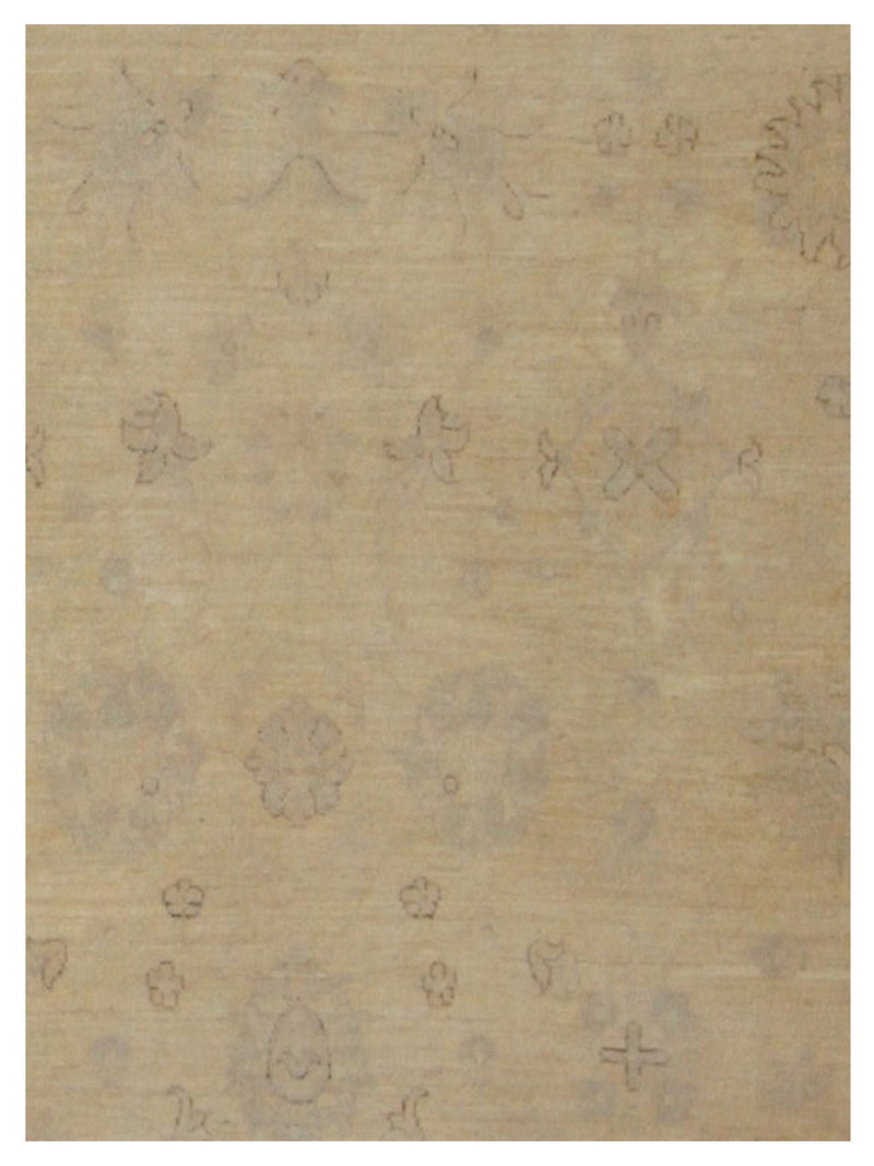 Pacific Ziegler 39962 Ivory Ivory Transitional Hand Knotted Rug