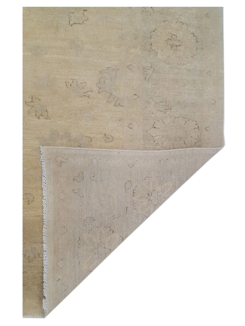 Pacific Ziegler 39962 Ivory Ivory Transitional Hand Knotted Rug