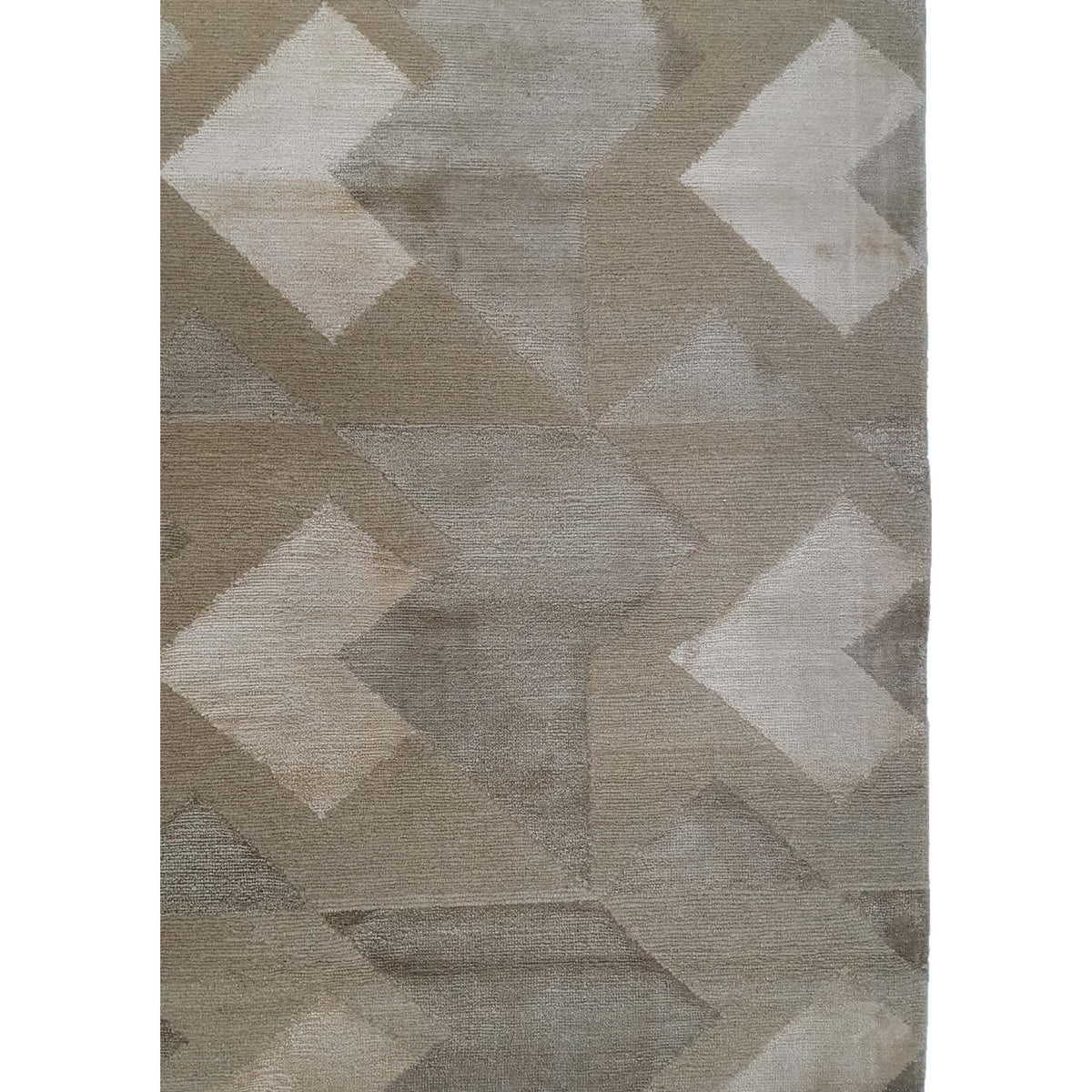 Pacific Tibet 40003 Green Green Transitional Hand Knotted Rug