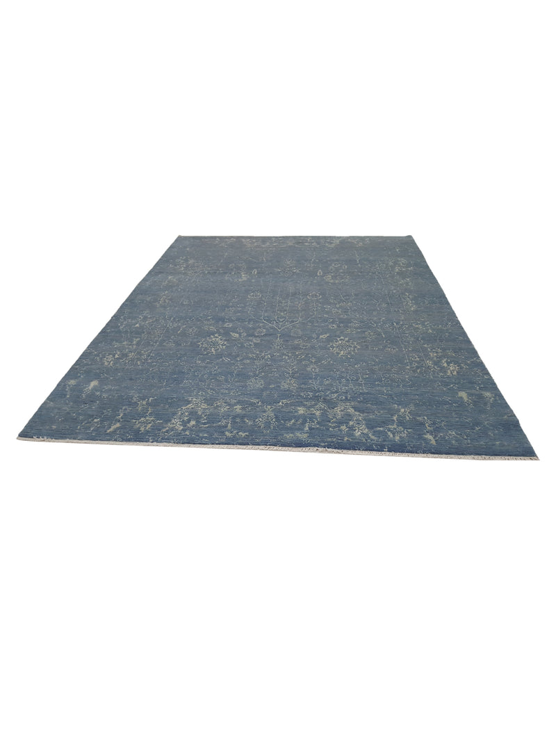 Pacific Erase 40080 Sky Beige Modern Hand Knotted Rug