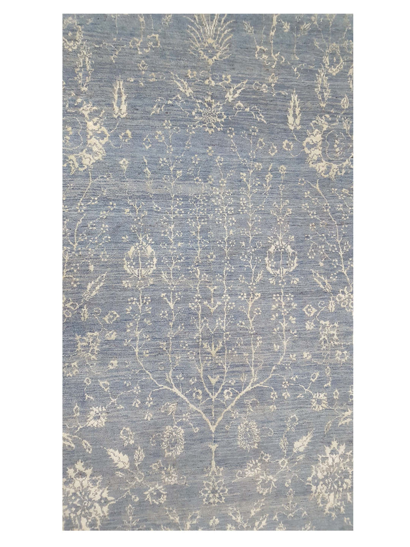 Pacific Erase 40080 Sky Beige Modern Hand Knotted Rug