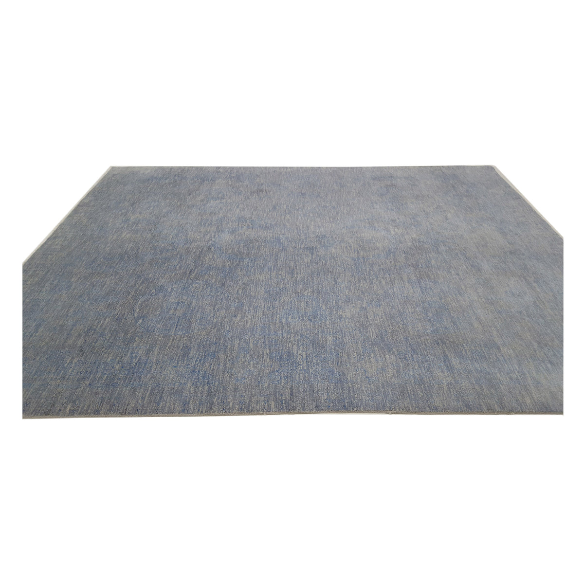 Pacific Jewel 40088 Silver Blue Transitional Hand Knotted Rug