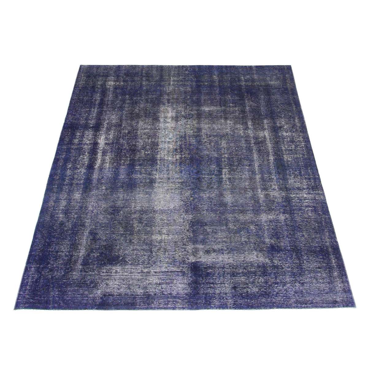Pacific Overdyed 40162 Purple Purple Transitional Hand Knotted Rug