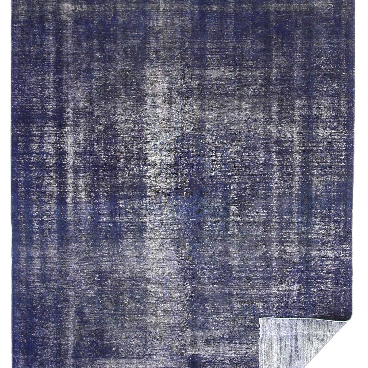 Pacific Overdyed 40162 Purple Purple Transitional Hand Knotted Rug