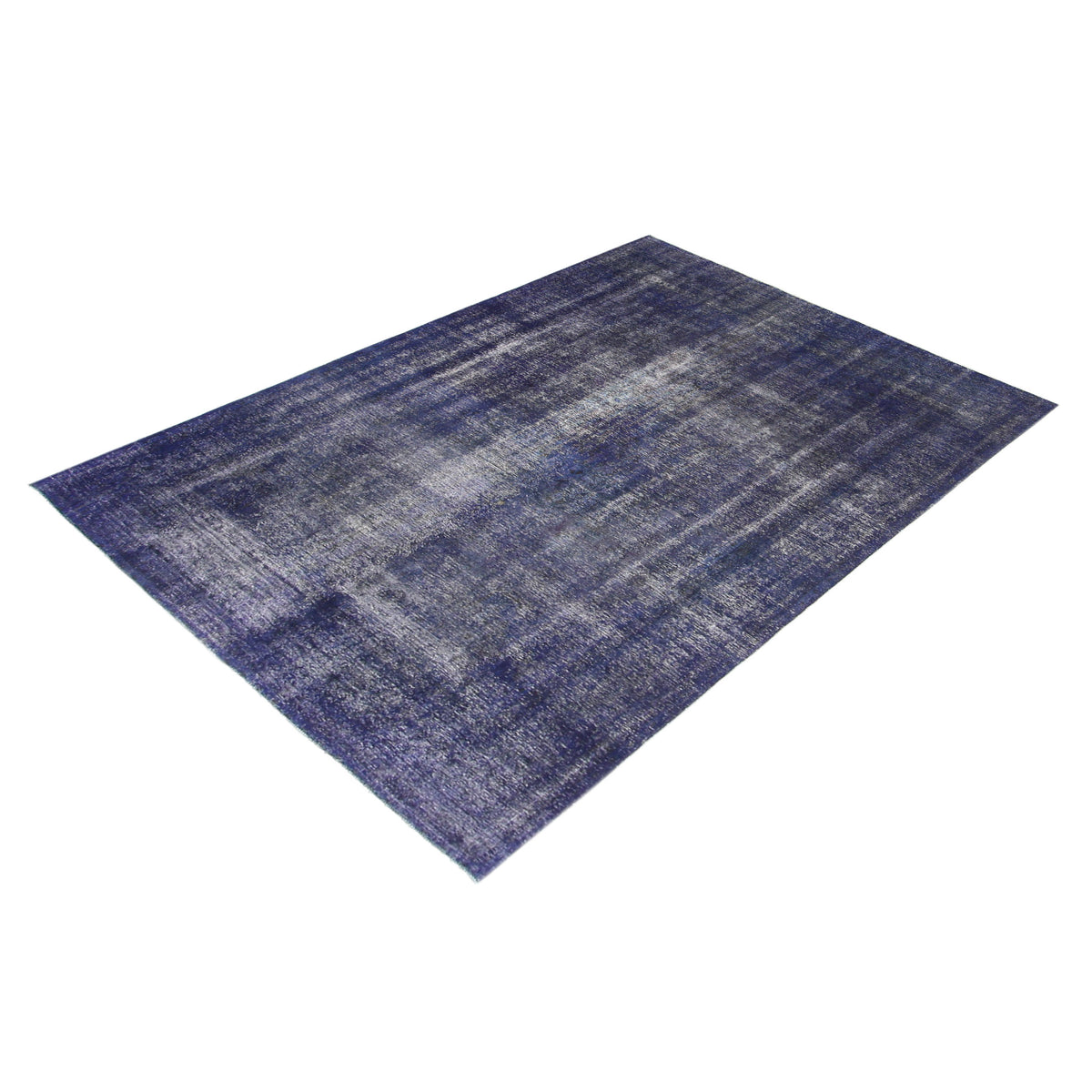 Pacific Overdyed 40162 Purple Purple Transitional Hand Knotted Rug