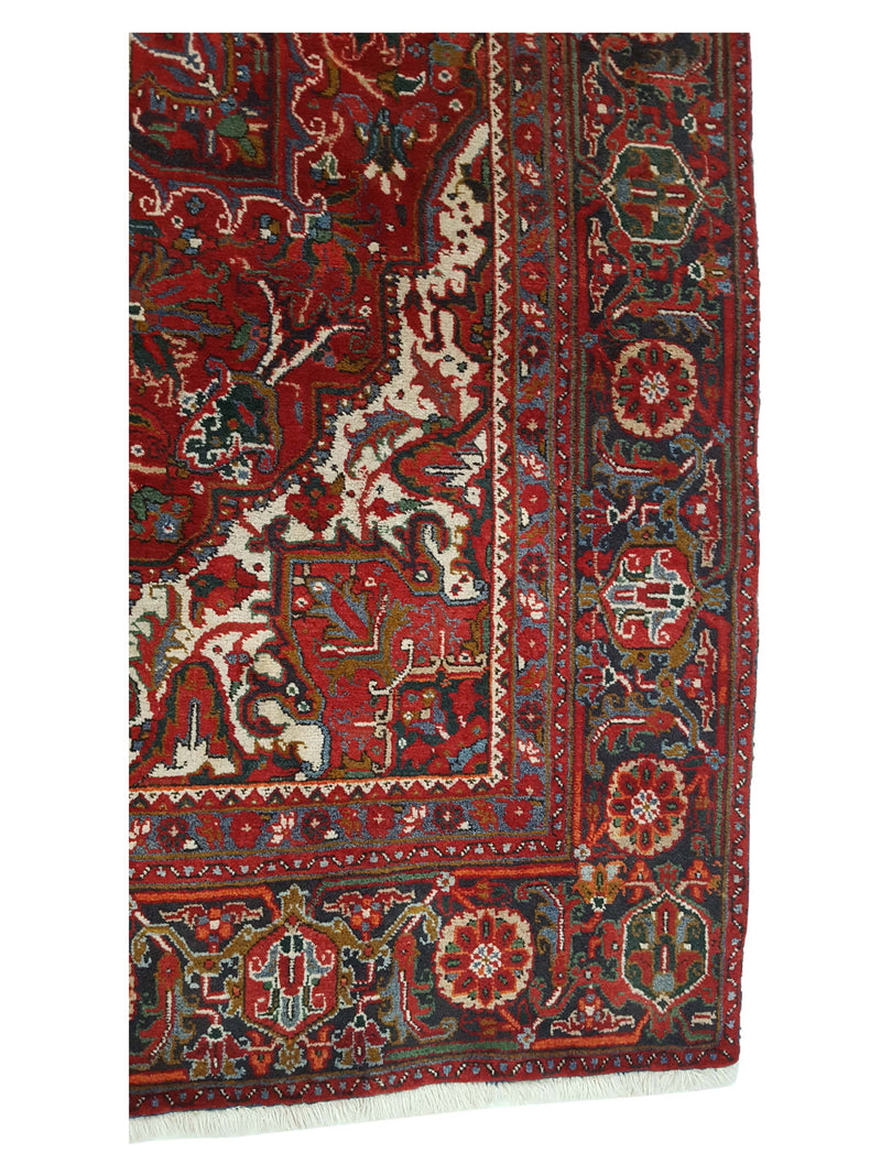 Pacific Heriz 40204 Red Ivory Traditional Hand Knotted Rug