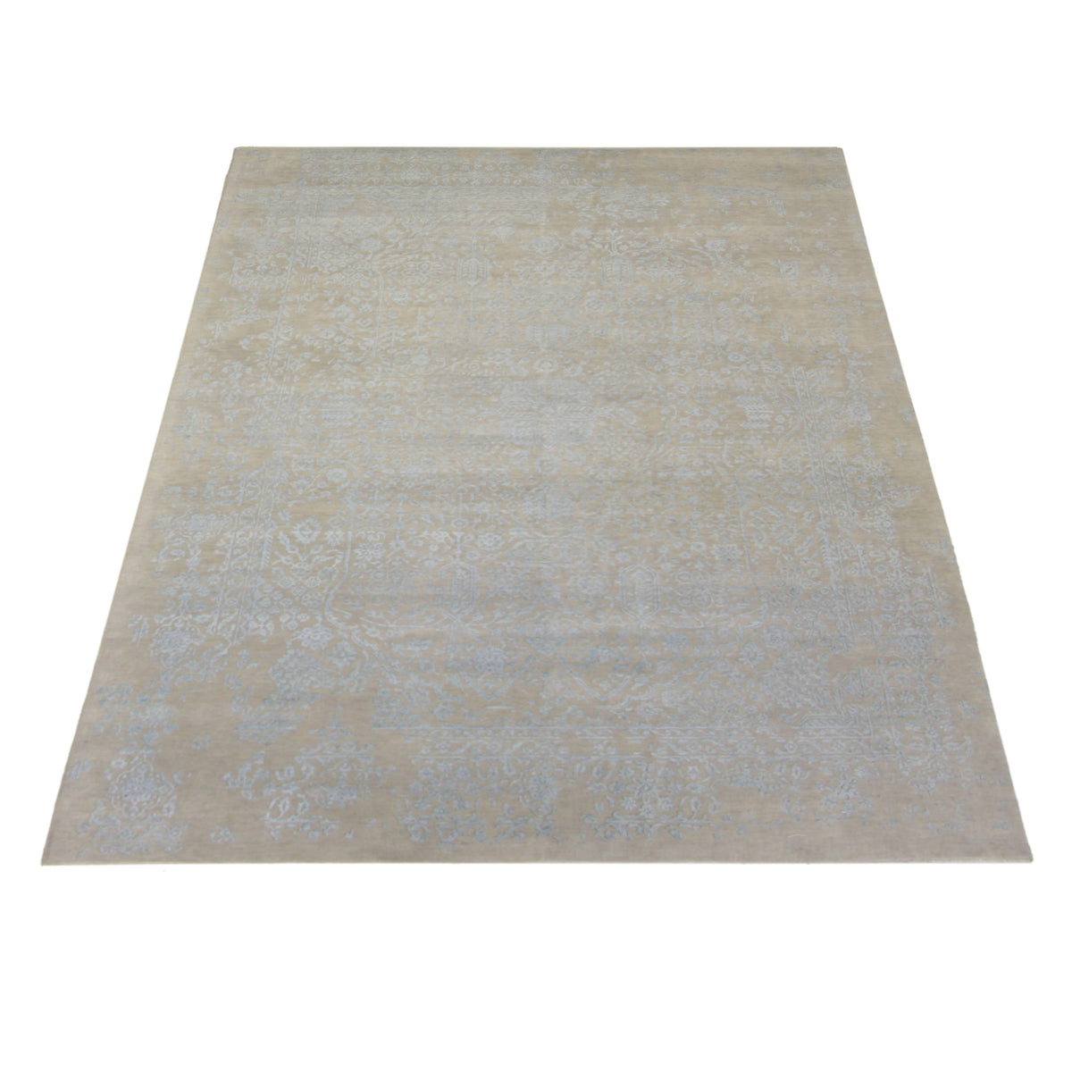 Pacific Erase 40224 Beige Sky Modern Hand Knotted Rug