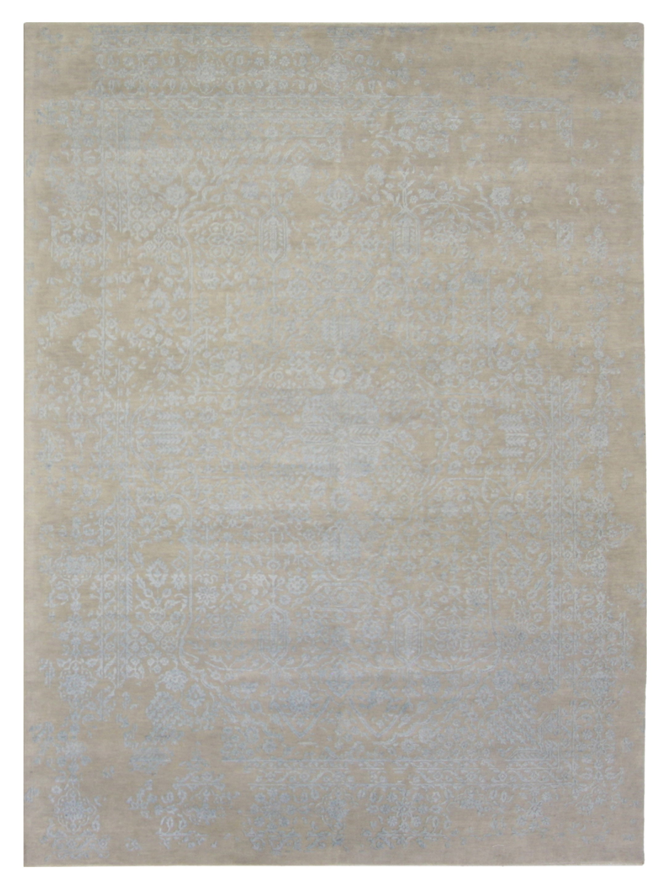 Pacific Erase 40224 Beige Sky Modern Hand Knotted Rug – Pacific Rugs