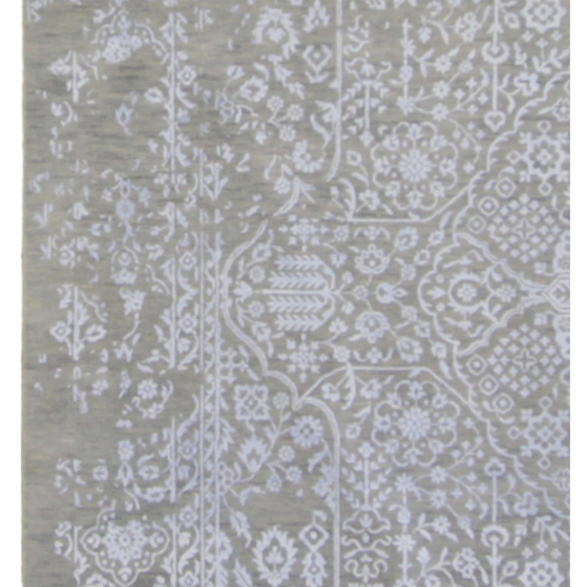 Pacific Erase 40238 Silver Sky Modern Hand Knotted Rug