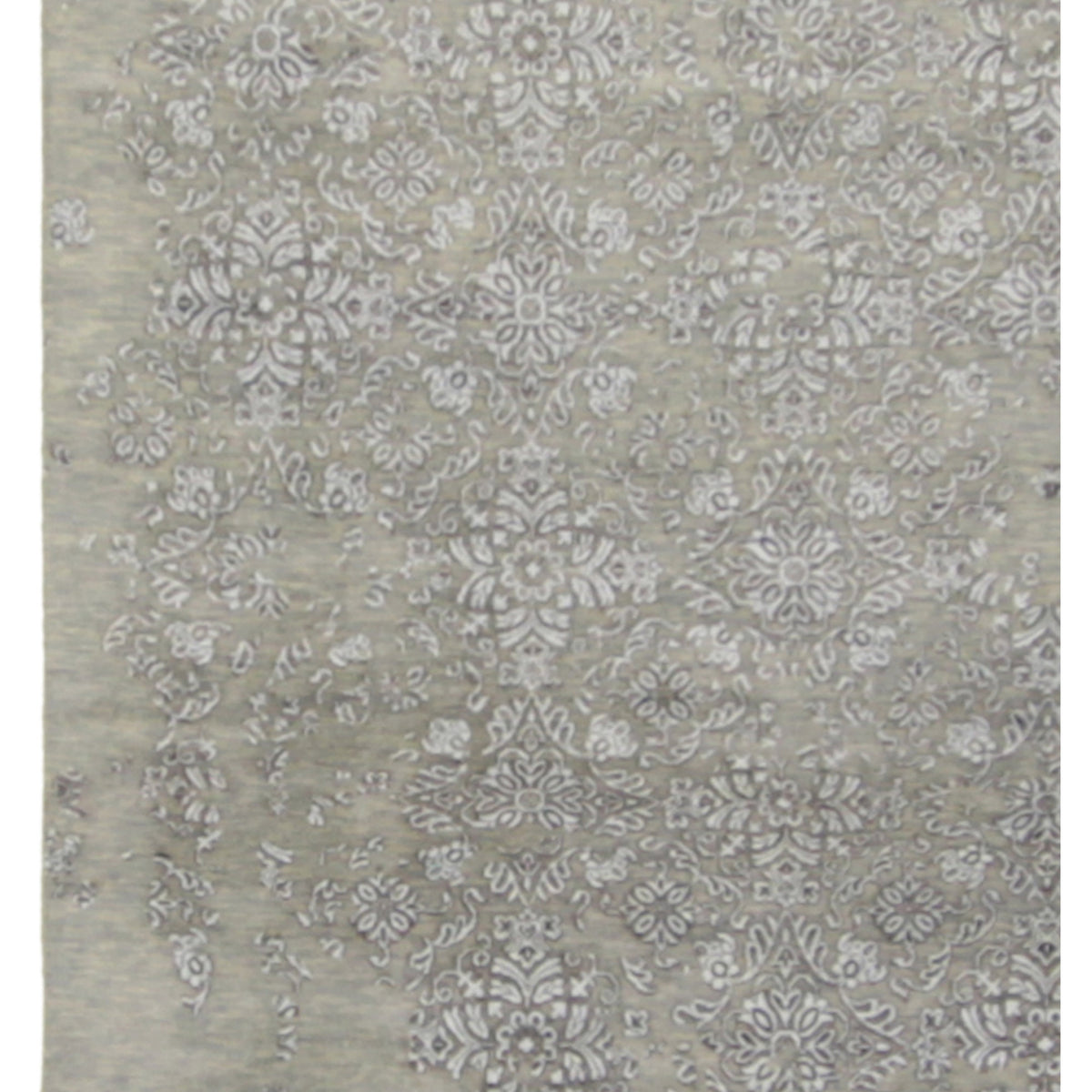 Pacific Erase 40239 Grey Sky Modern Hand Knotted Rug