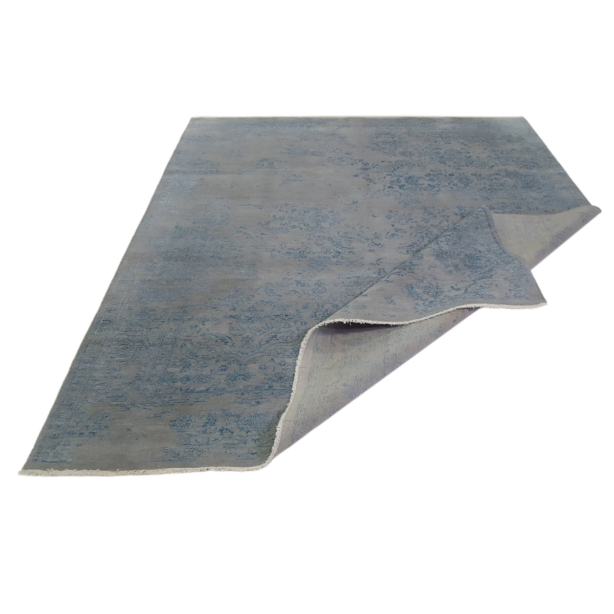 Pacific Erase 40252 Silver Sky Modern Hand Knotted Rug