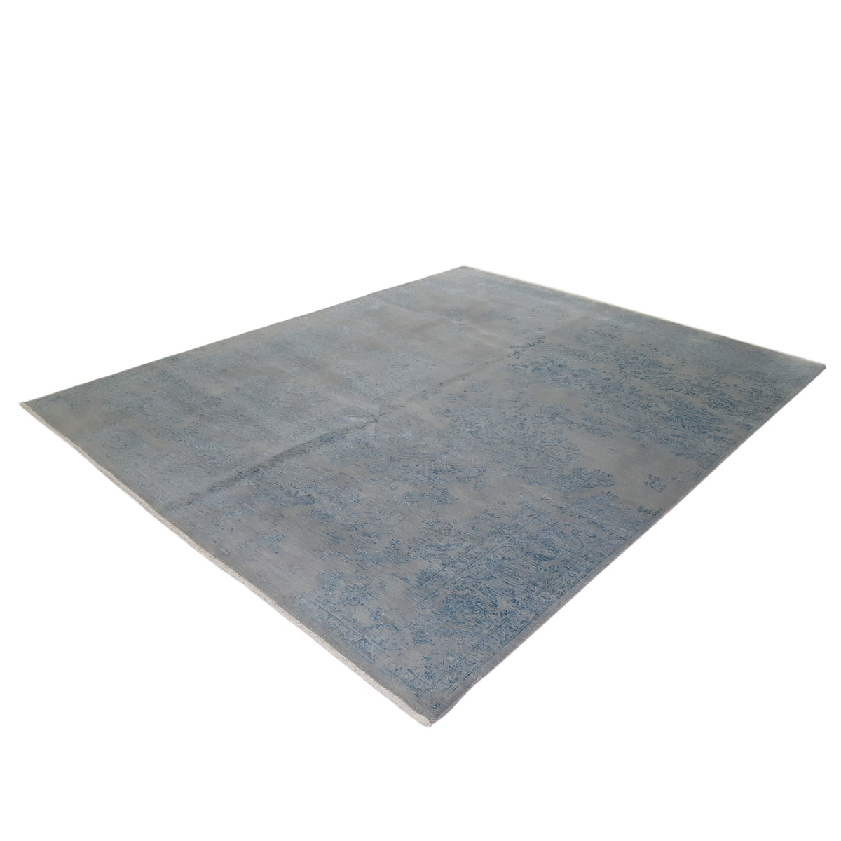 Pacific Erase 40252 Silver Sky Modern Hand Knotted Rug