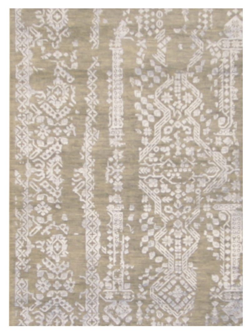 Pacific Erase 40261 Grey Sky Modern Hand Knotted Rug